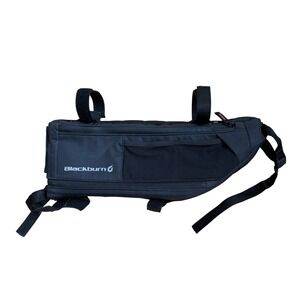 Blackburn Outpost Frame Bag Black Expandable Bikepacking Cycling Bag Large